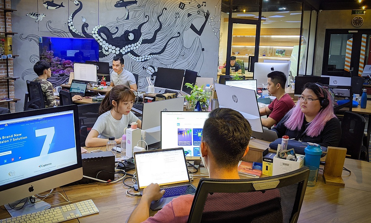 Vietnamese IT workers