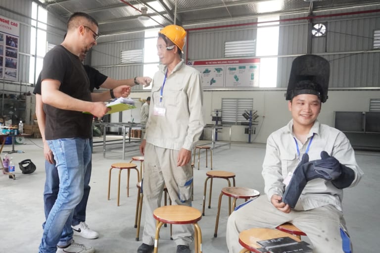 Vietnamese Welders recruiting in Hanoi