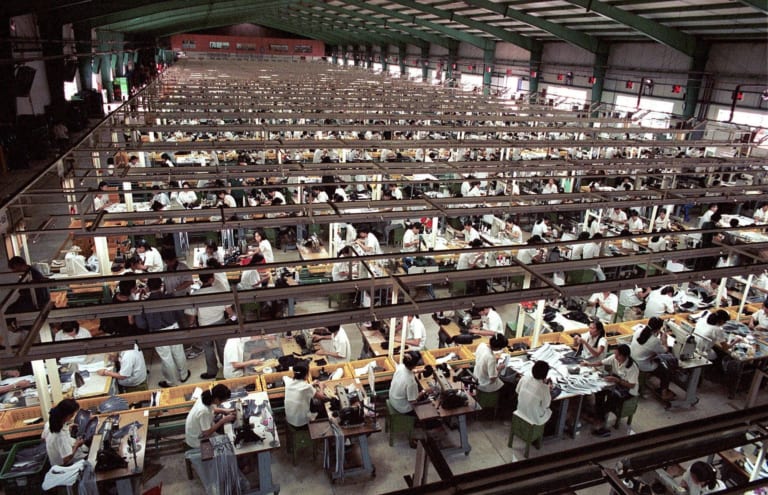 Nike's factory in Vietnam